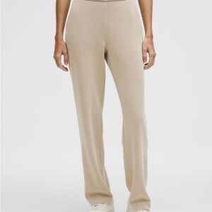 Lululemon Athletica Beige Straight Leg Pants